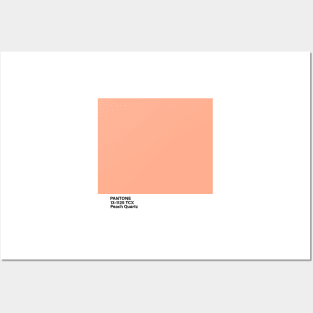 PANTONE 13-1125 TCX Peach Quartz Posters and Art